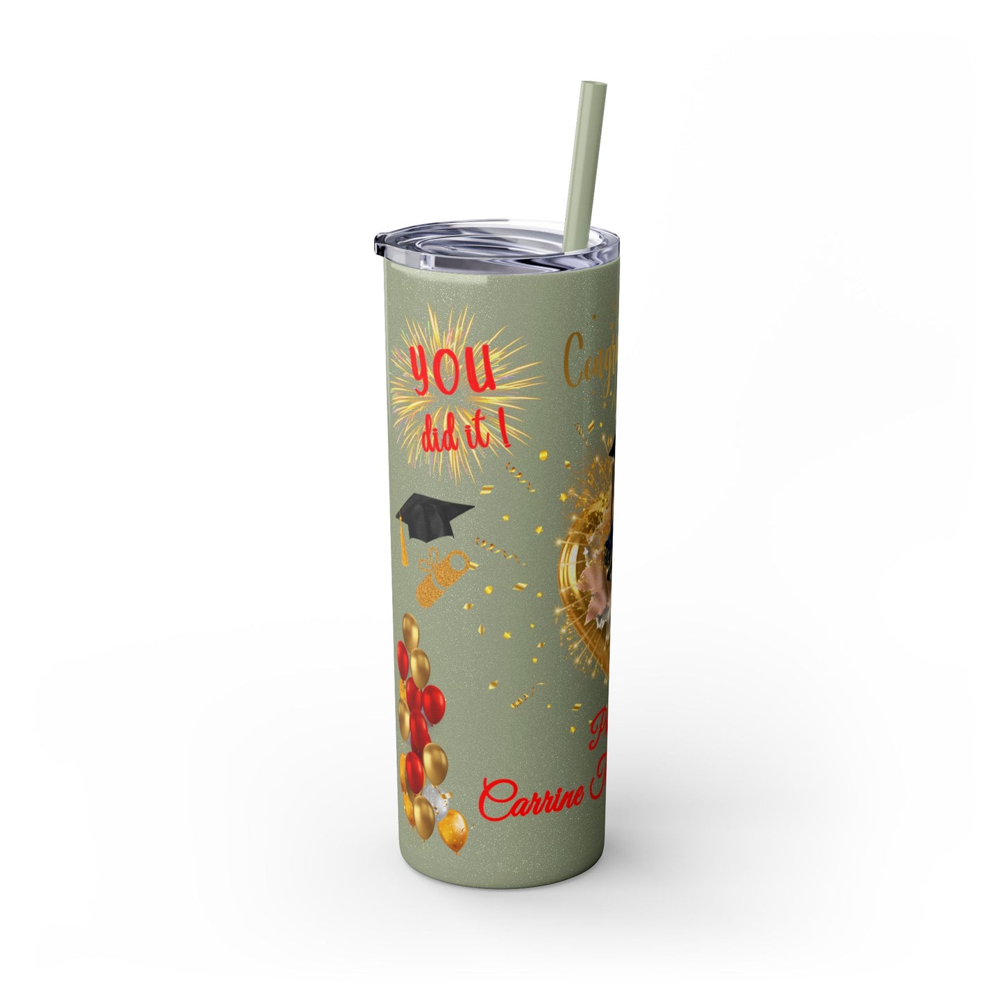 Personalized Graduation Celebration Tumbler
