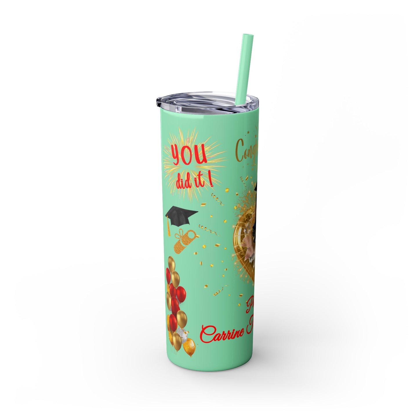 Personalized Graduation Celebration Tumbler