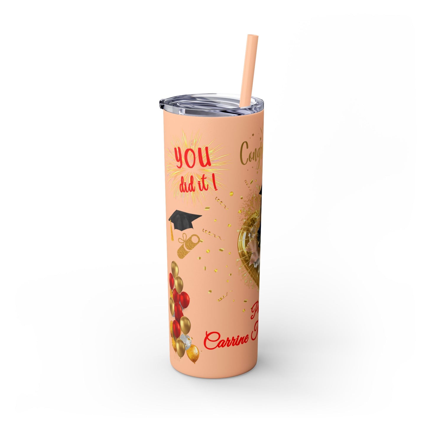 Personalized Graduation Celebration Tumbler