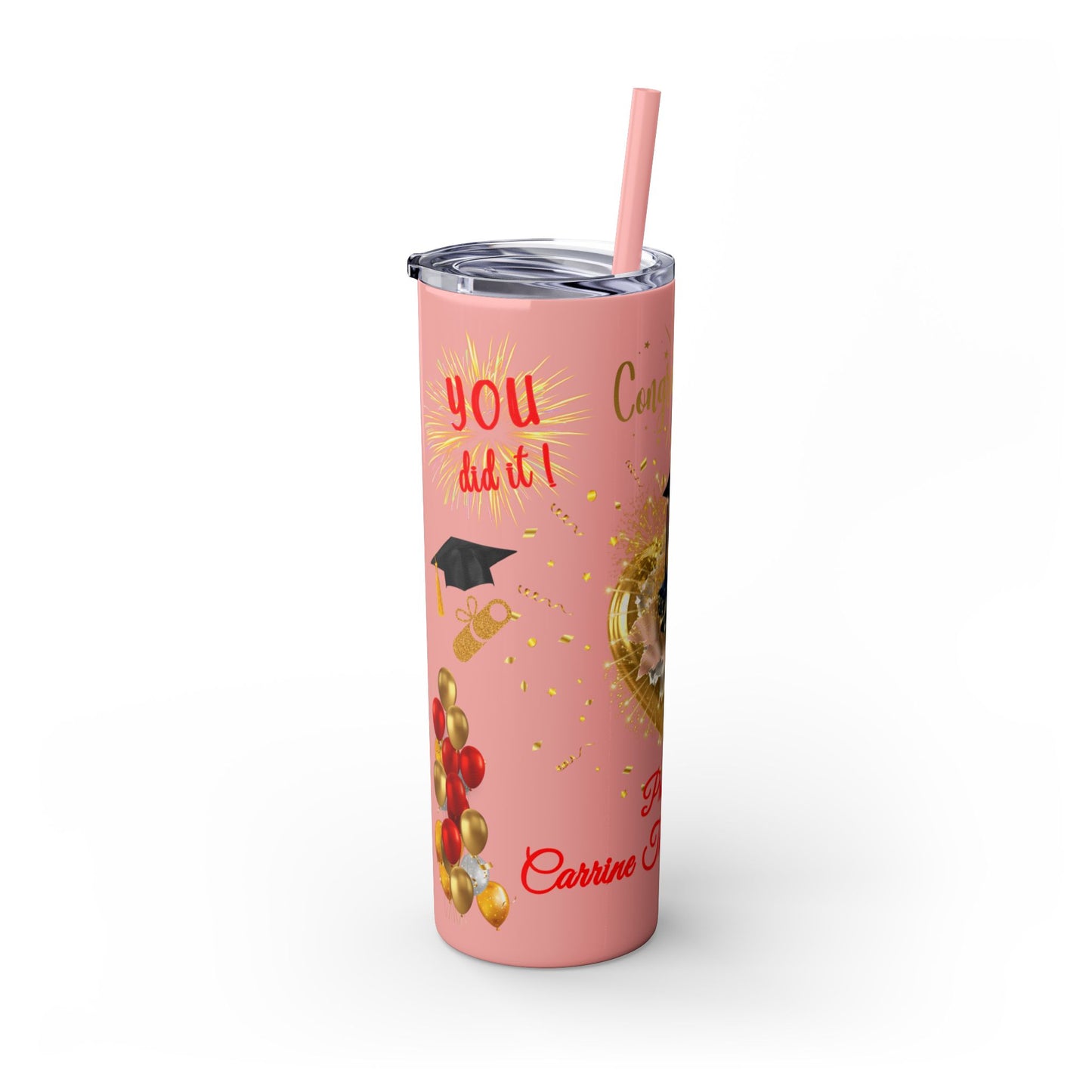 Personalized Graduation Celebration Tumbler