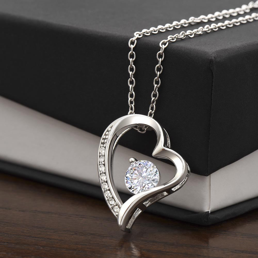 Forever Love Necklace (Rhodium ONLY)