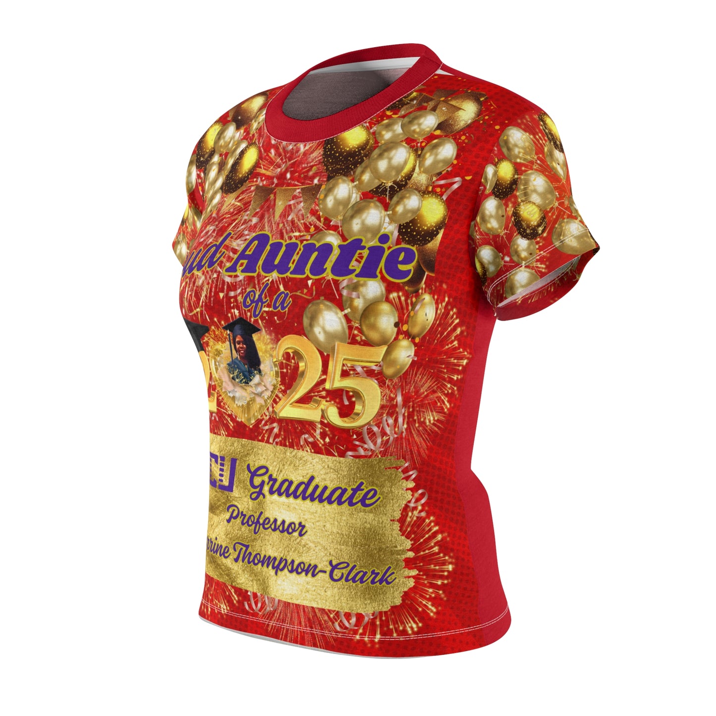 Celebration Tee for Proud Aunties - Custom Graduation 2025 Design