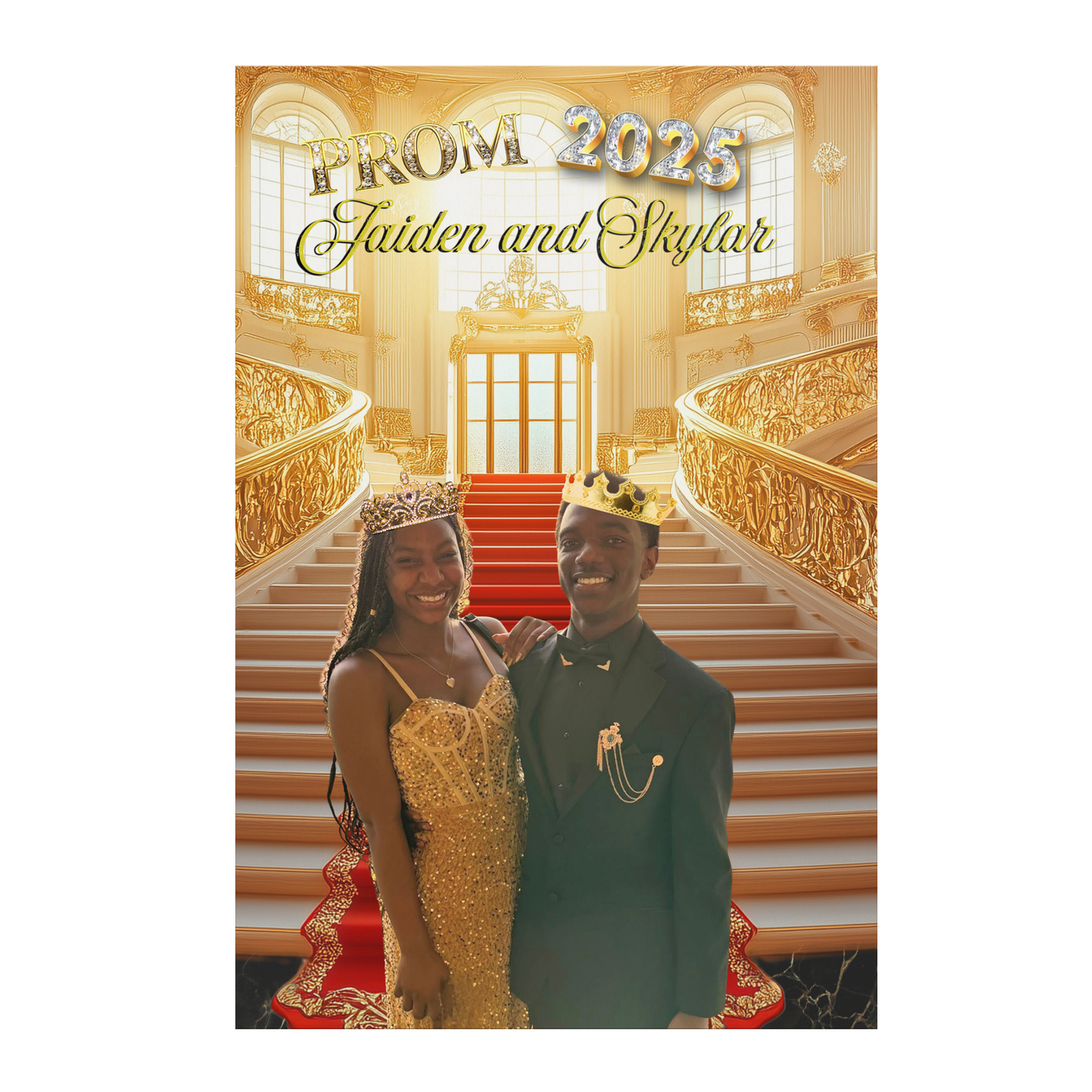 Prom 2025: Jaiden and Skylar, 8" x 12"