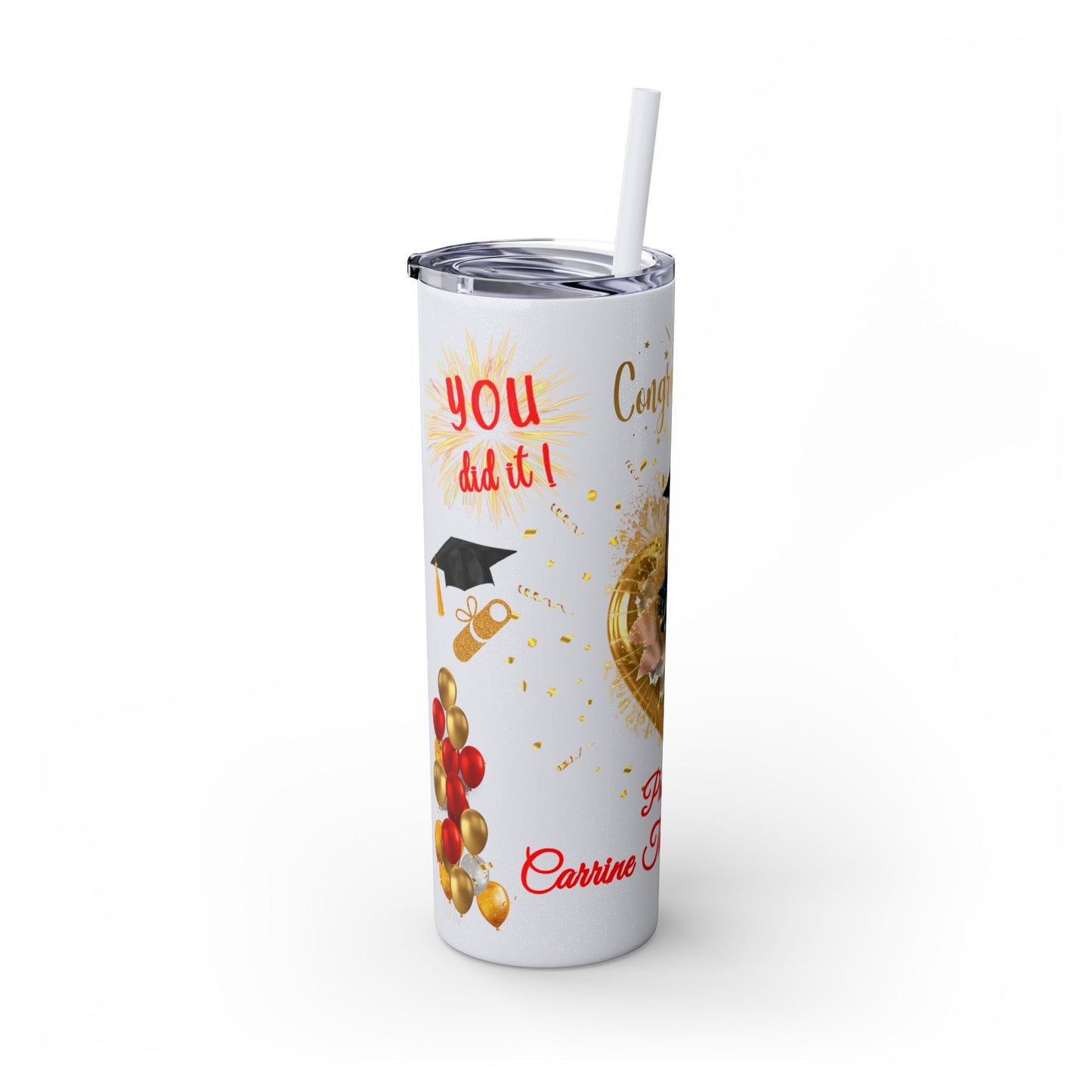 Personalized Graduation Celebration Tumbler