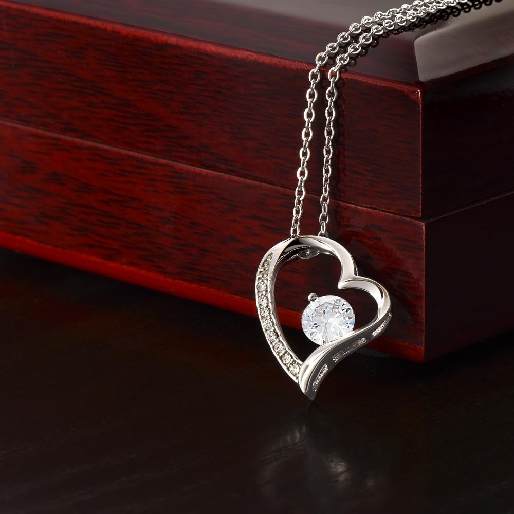 Forever Love Necklace (Rhodium ONLY)