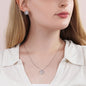Eternal Love: Love Knot Necklace and Earrings Set