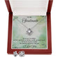 Eternal Love: Love Knot Necklace and Earrings Set