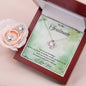 Eternal Love: Love Knot Necklace and Earrings Set