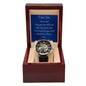 Elegant Men's Openwork Watch - Precision Craftsmanship and Timeless Style