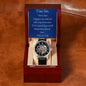 Elegant Men's Openwork Watch - Precision Craftsmanship and Timeless Style
