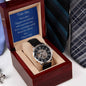 Elegant Men's Openwork Watch - Precision Craftsmanship and Timeless Style