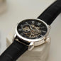 Elegant Men's Openwork Watch - Precision Craftsmanship and Timeless Style