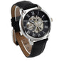 Elegant Men's Openwork Watch - Precision Craftsmanship and Timeless Style