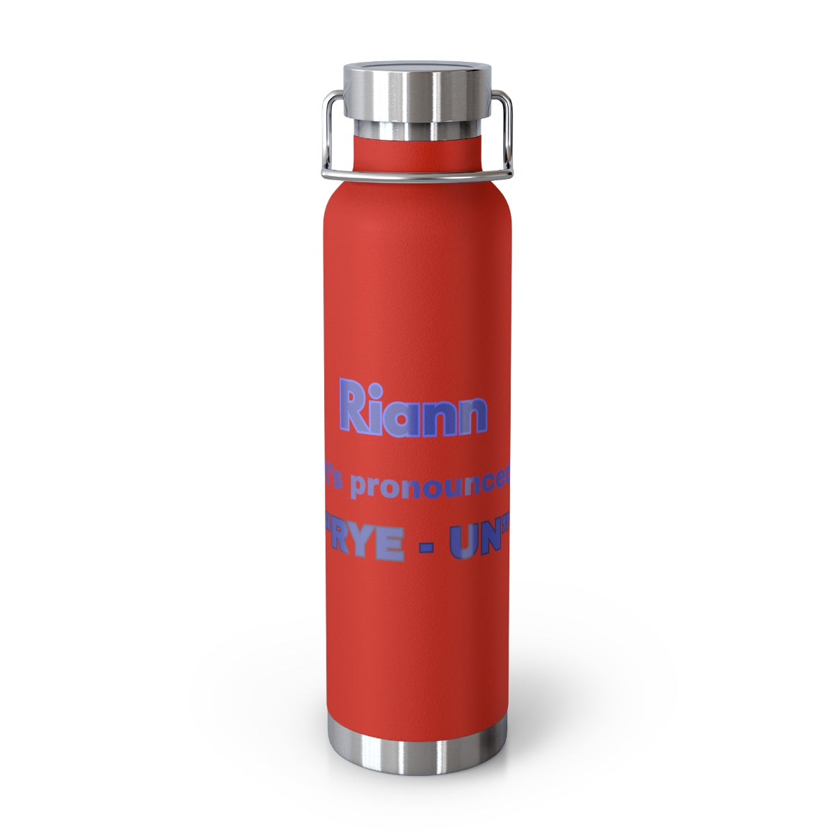 Personalized Copper Vacuum Insulated Bottle, 22oz