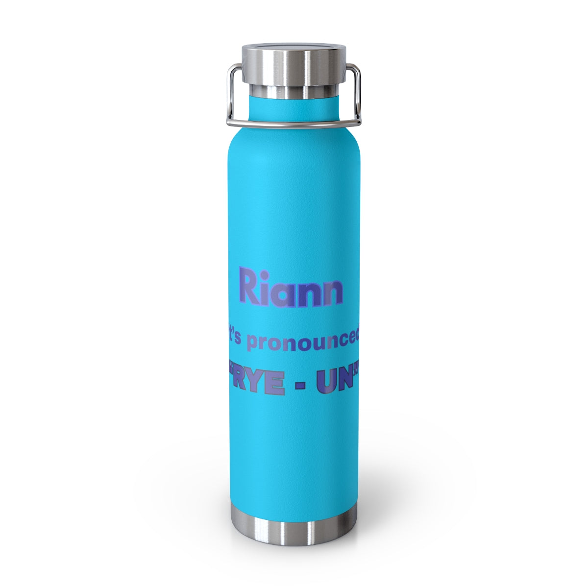 RIANN TUMBLER PLAYFAIR Personalized Copper Vacuum Insulated Bottle, 22oz