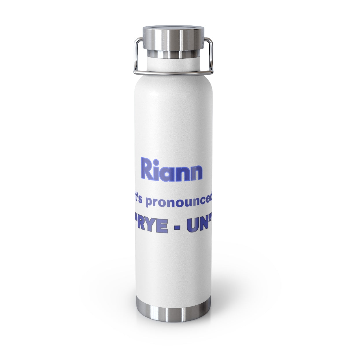 Personalized Copper Vacuum Insulated Bottle, 22oz
