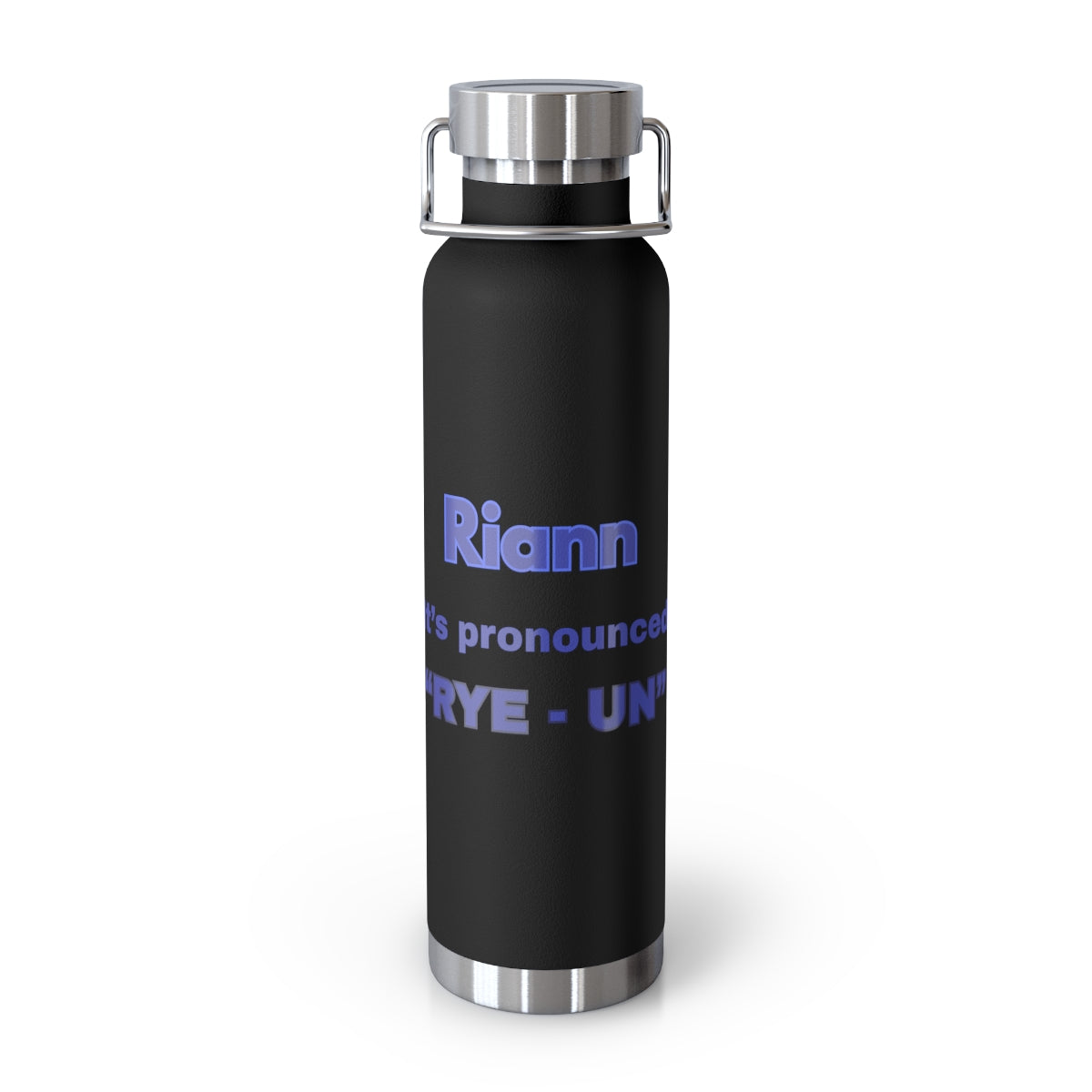 RIANN TUMBLER PLAYFAIR Personalized Copper Vacuum Insulated Bottle, 22oz