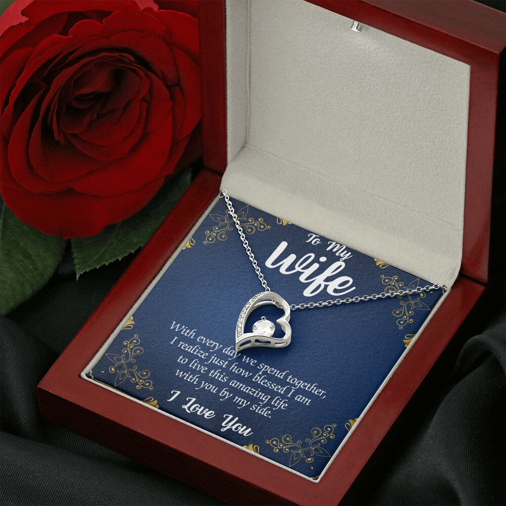 Forever Love Necklace (Rhodium ONLY)