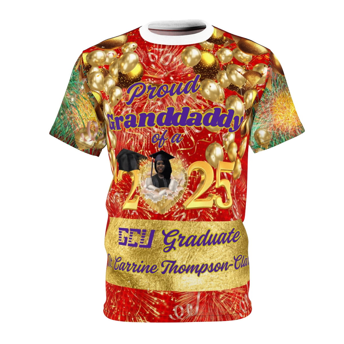 Proud Granddaddy Unisex Cut & Sew Tee (AOP)