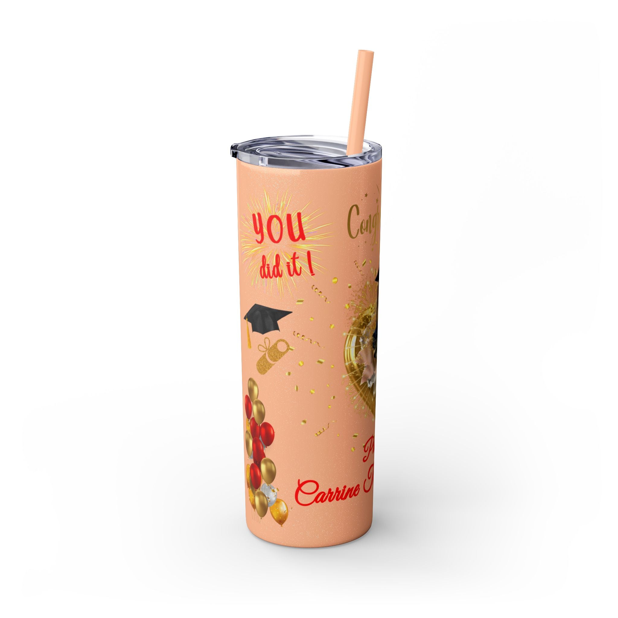 Personalized Graduation Celebration Tumbler