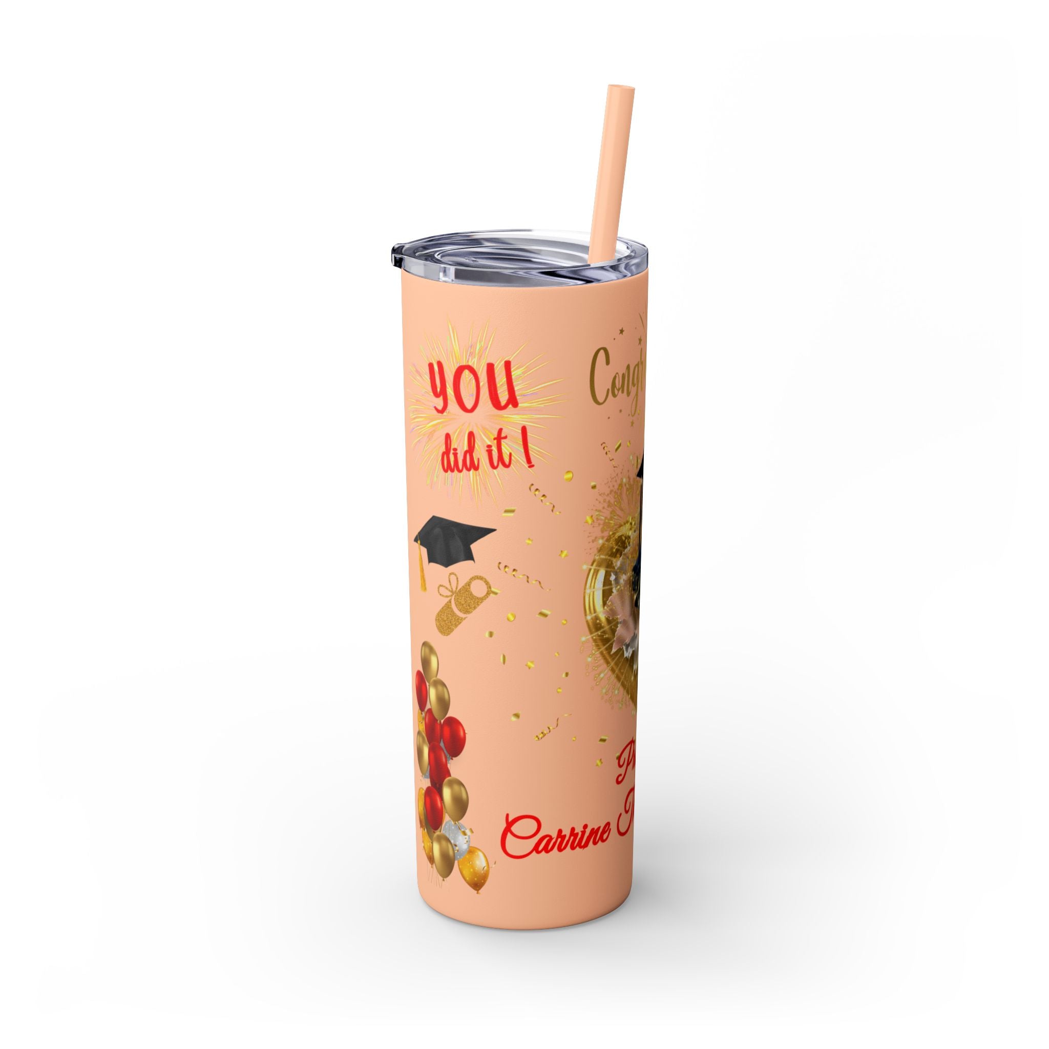 Personalized Graduation Celebration Tumbler