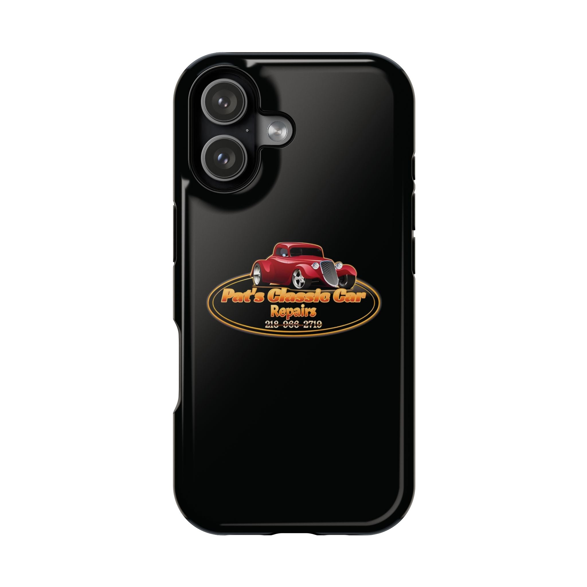 Custom Company Logo Rugged Phone Case — Glossy or Matte