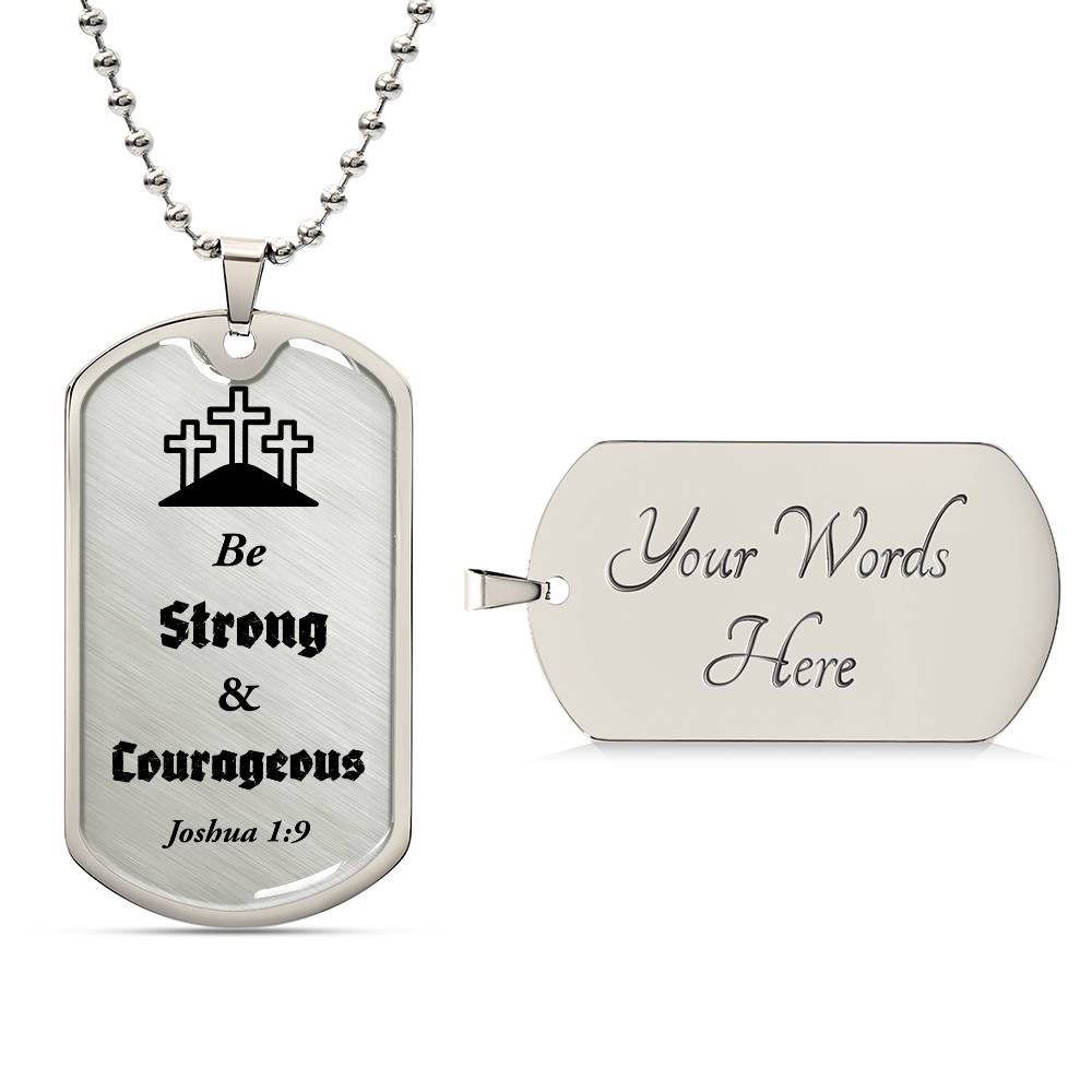 Luxury Customizable Dog Tag Necklace