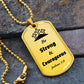 Luxury Customizable Dog Tag Necklace