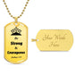Luxury Customizable Dog Tag Necklace