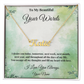 Eternal Elegance: Personalized Name Necklace