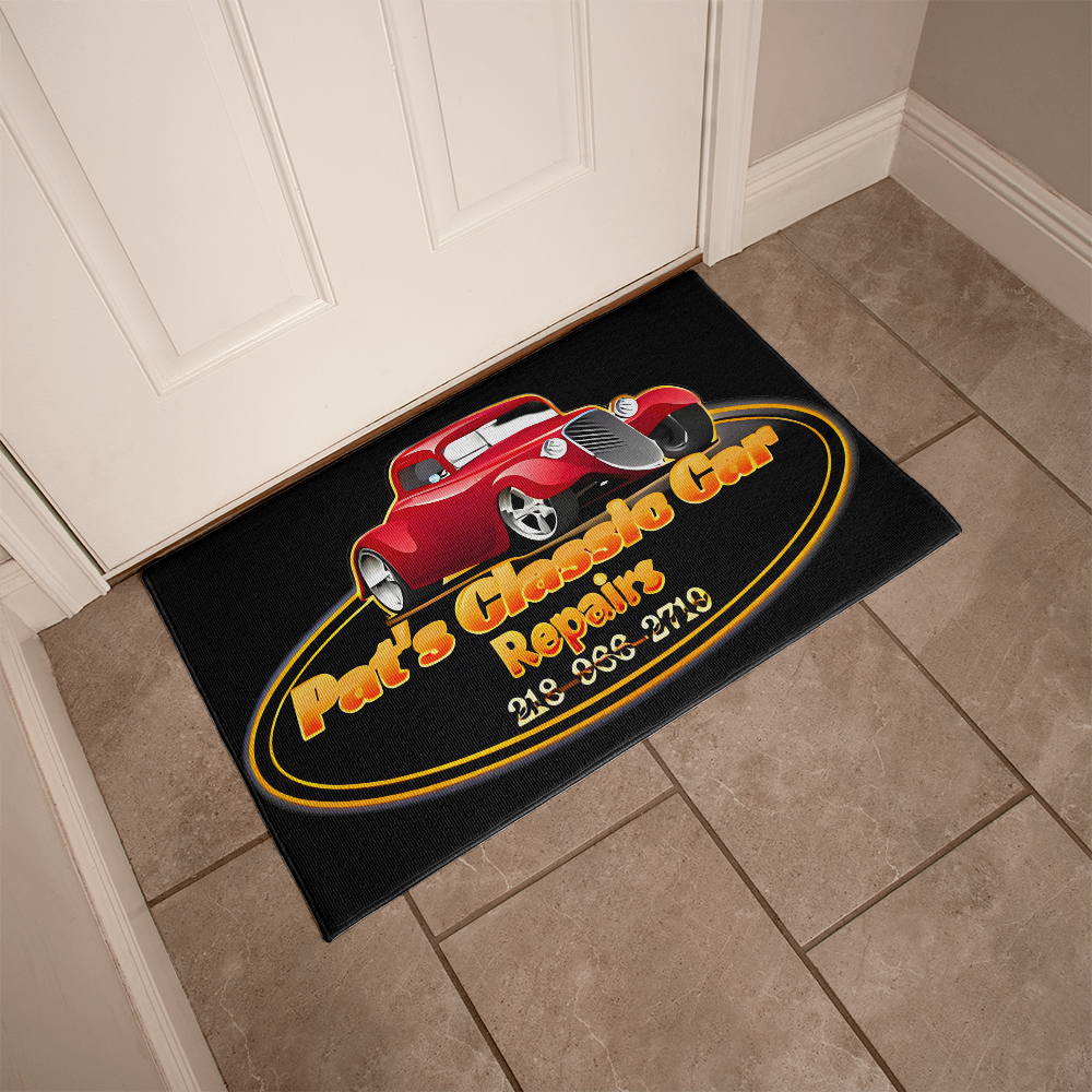 Custom Logo Doormat, Perfect for Businesses, indoor or outdoor