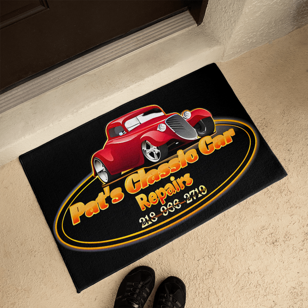 Custom Logo Doormat, Perfect for Businesses, indoor or outdoor