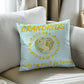 "Grandkids Make My World Go 'Round" Personalized Pillow