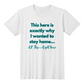 Humorous “This Right Here Is Why I Wanted To Stay Home” T-shirt