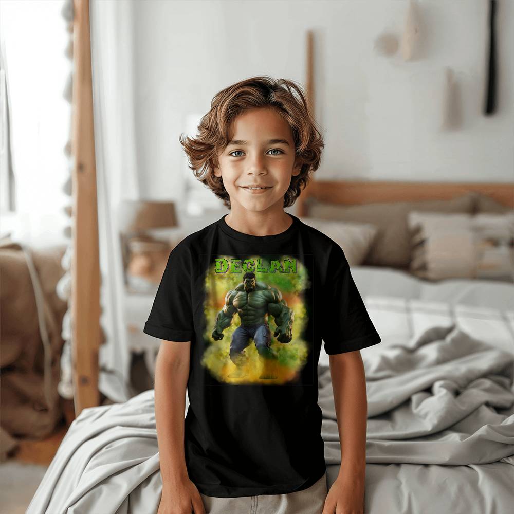 Personalized Incredible Hulk Shirt