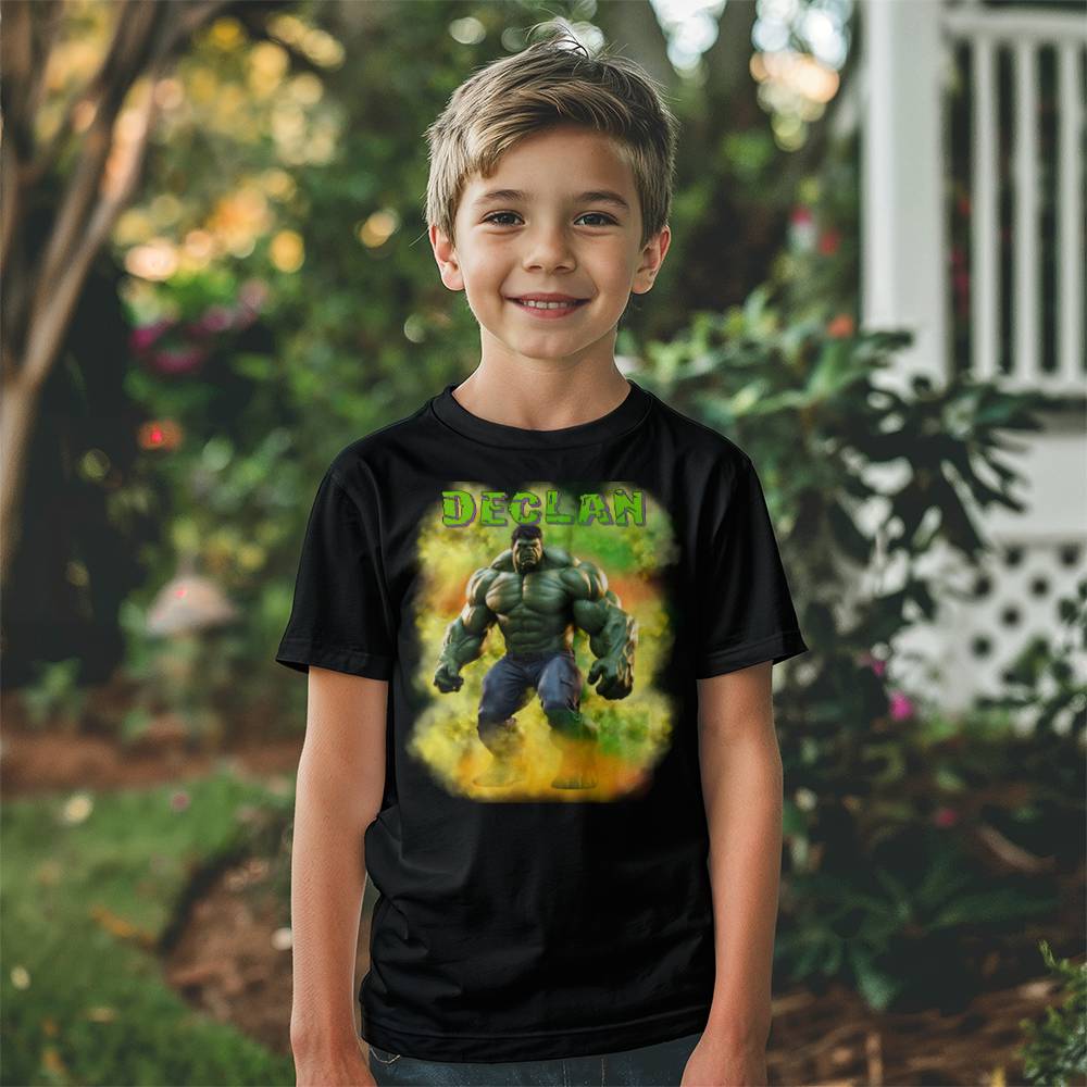 Personalized Incredible Hulk Shirt