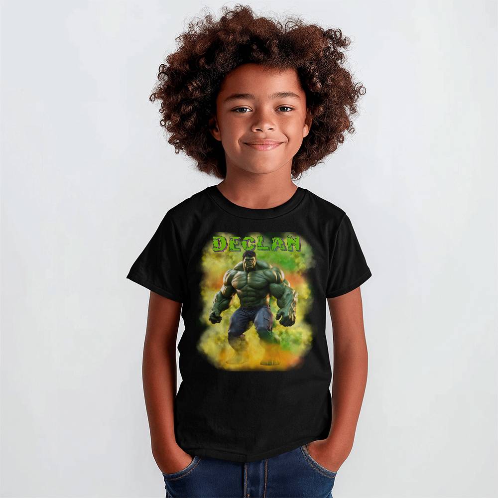 Personalized Incredible Hulk Shirt