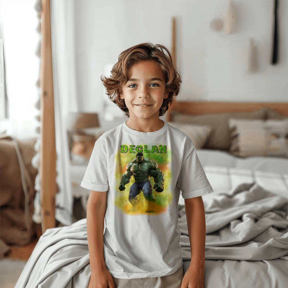 Personalized Incredible Hulk Shirt