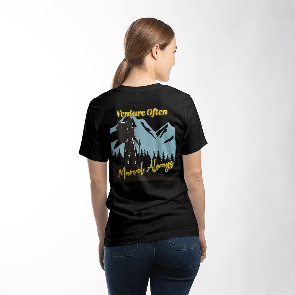 "Venture Often Marvel Always" Signature Adventure T-shirt