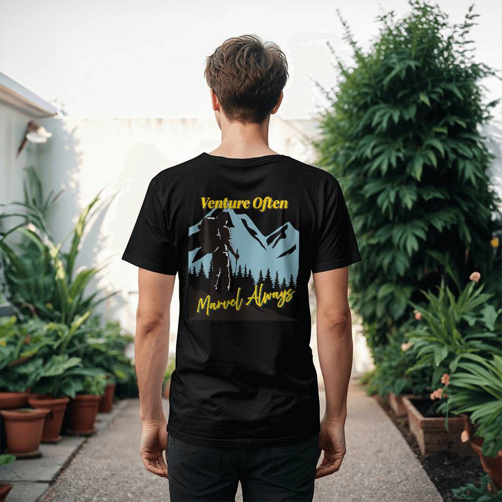 "Venture Often Marvel Always" Signature Adventure T-shirt