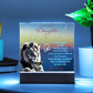 Eternal Treasures: Elegant Keepsake Acrylic Bundle with "Forever Love" Necklace - Precious Daughter