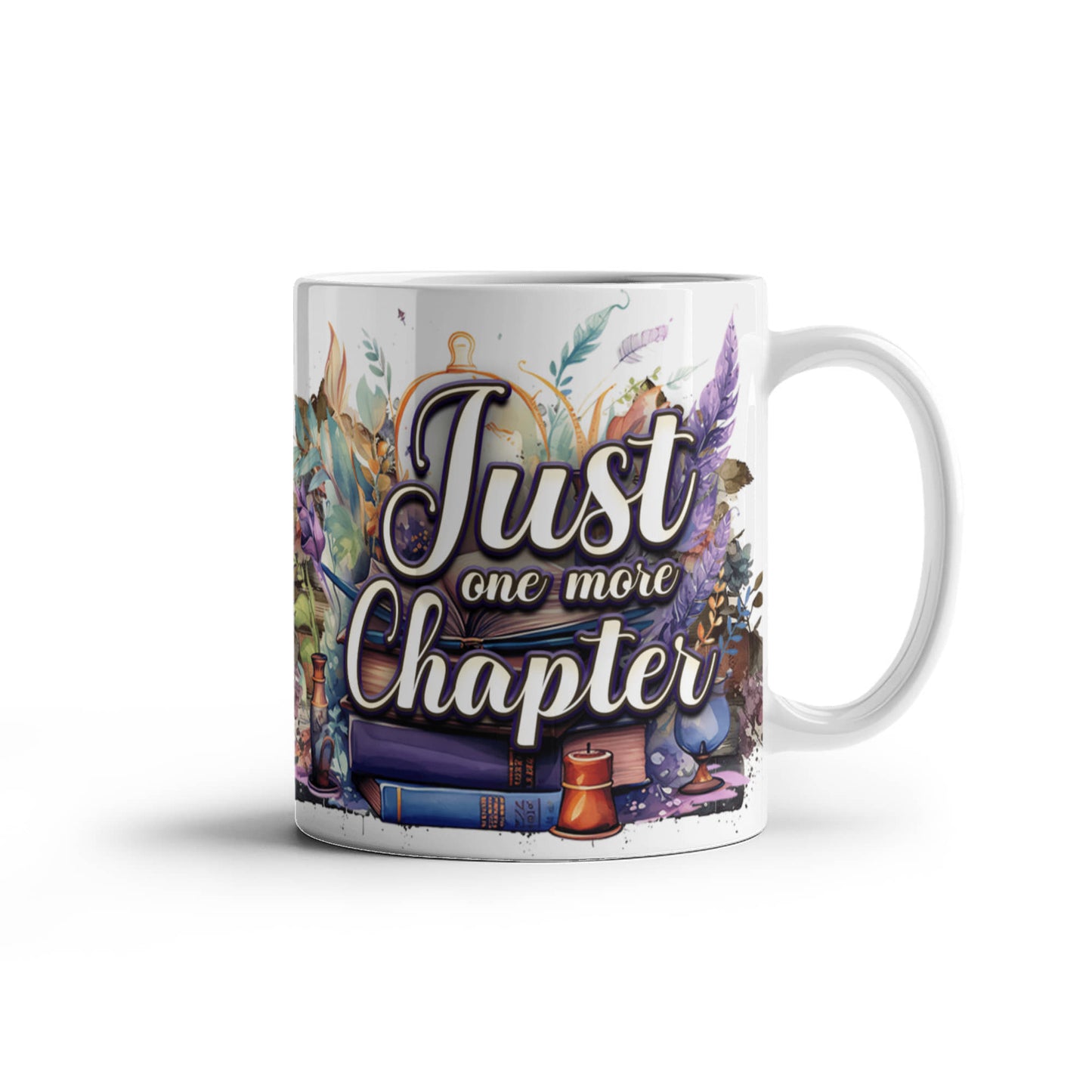 “Just one more Chapter” Ceramic Mug, 15 oz, 11 oz