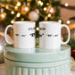 Personalized "It's Pronounced ..." white ceramic mug, 15 oz