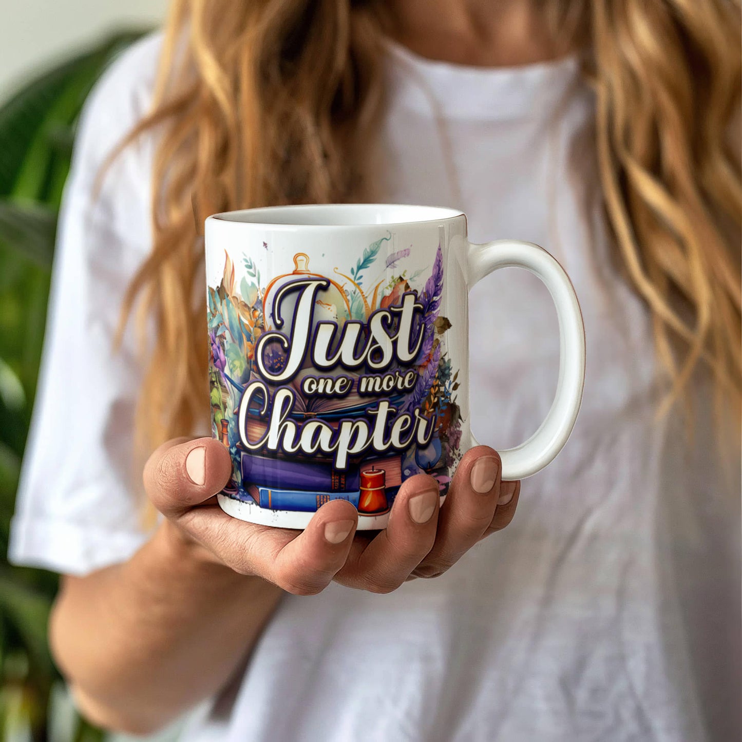 “Just one more Chapter” Ceramic Mug, 15 oz, 11 oz