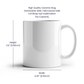 Personalized "It's Pronounced ..." white ceramic mug, 15 oz