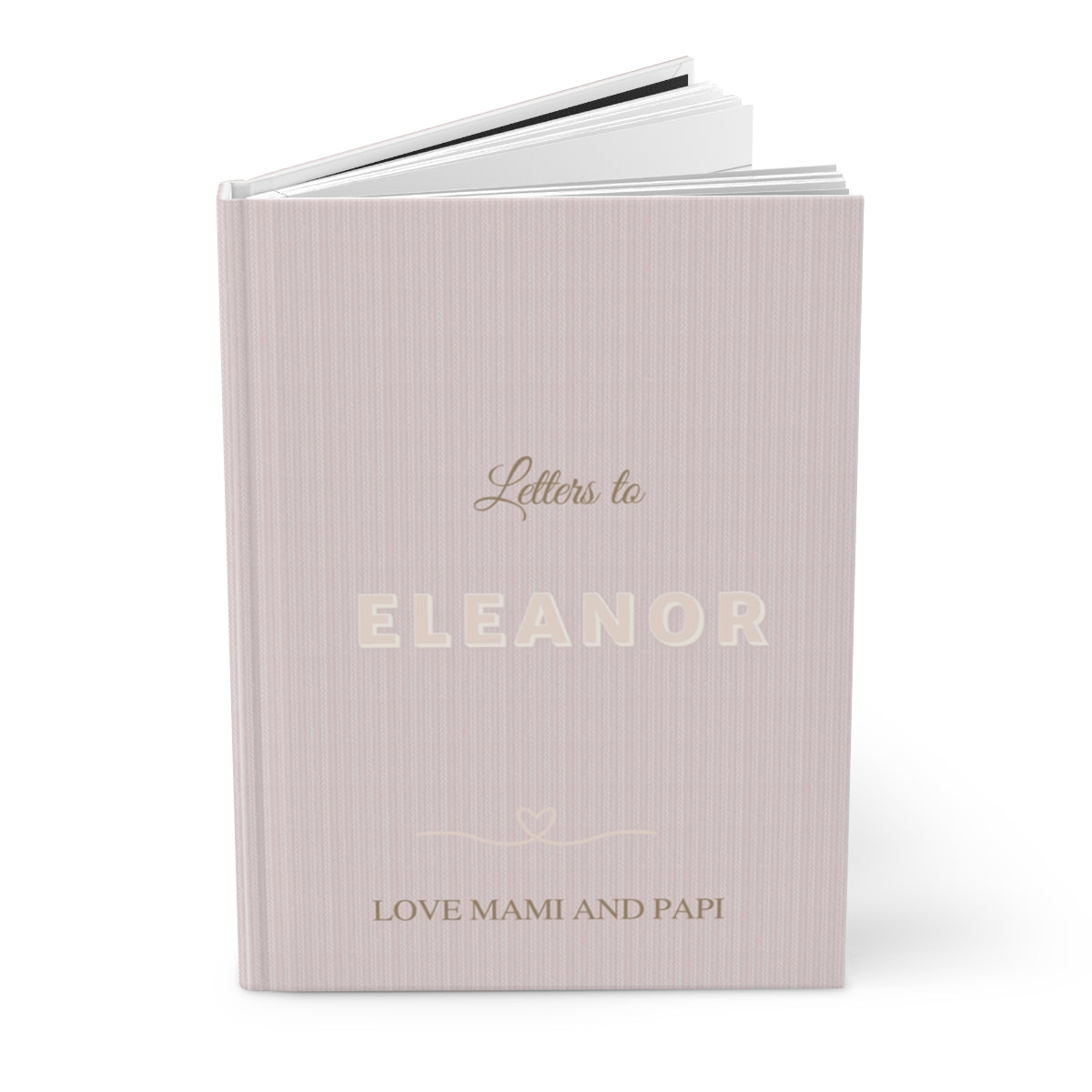 Personalized "Letters To" Hardcover Journal Matte