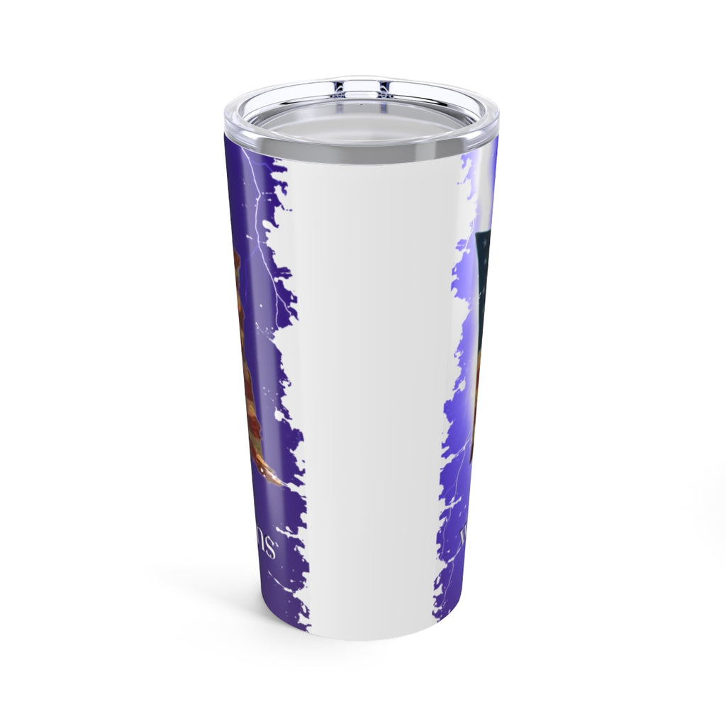 Religious Insulated Tumbler, Patriotic Insulated Tumbler, 20oz Stainless Steel, American Flag Design, Cross Design, Double-Wall Insulated, Vacuum Insulated Tumbler, Gift for USA Lovers