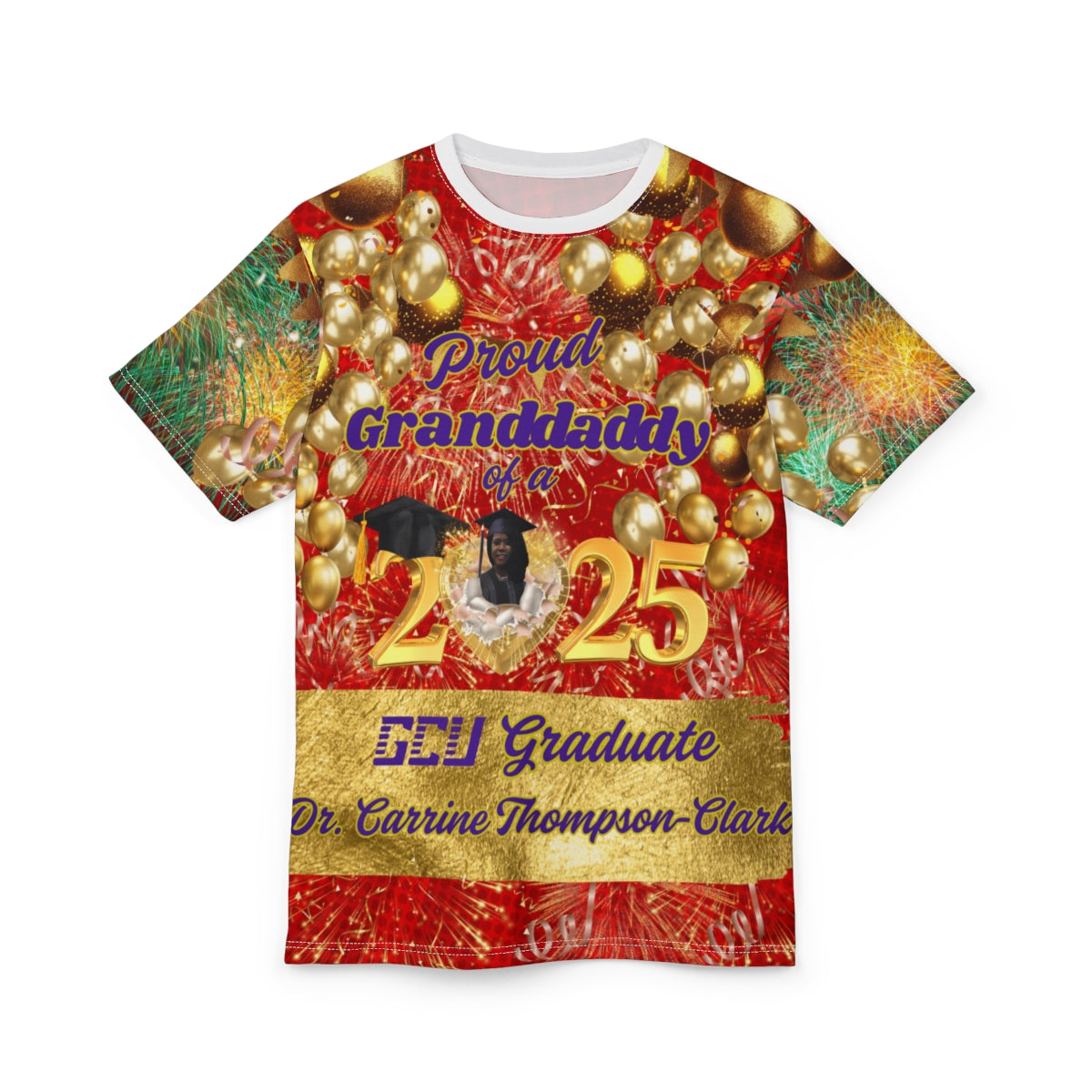 Proud Granddaddy Unisex Cut & Sew Tee (AOP)