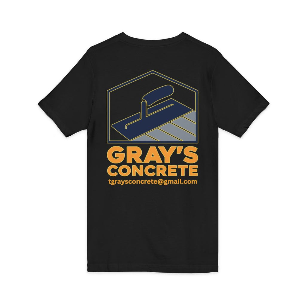 Custom Logo V-Neck Tee, Personalized Business Shirt, Unisex Branded Apparel, Custom Work T-Shirt, Company Logo Clothing