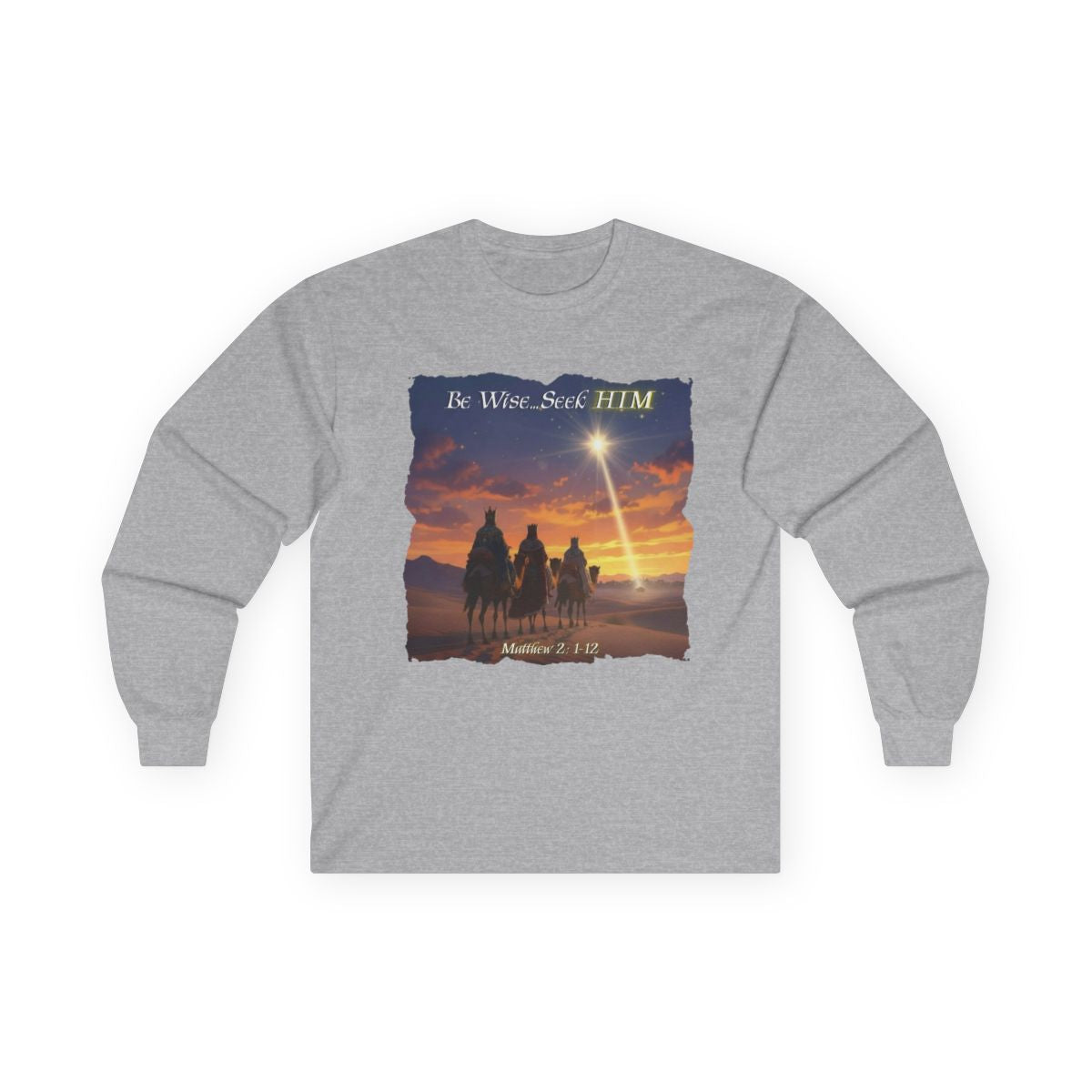 Wise Men Seek HIM  Unisex Ultra Cotton Long Sleeve Tee